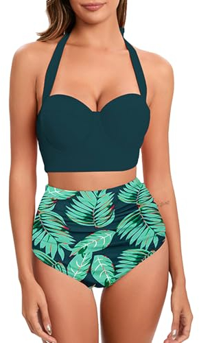 WILLBEST pailettenkleider für Damen Damen Anzug elegant 2 teilig Strandkleid Panties sportkleidung Frauen Reithose Push up Board Sport kinderski 5 Jahre Bikinihose Tanga Bikini 170 Bikin