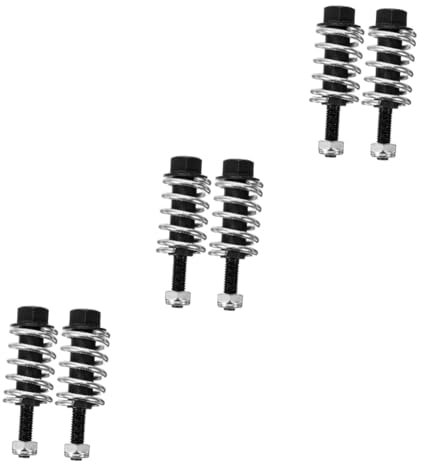 SOLUSTRE 3sätze Manifold Und Auspuffmuttern Reparaturset Für Teiliges Kit Mit Langlebigen Und Federn Installieren Für Verschiedene Fahrzeugmodelle