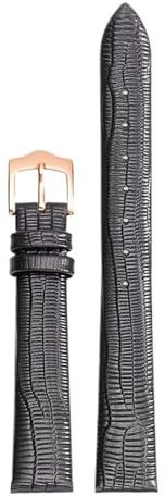 Armband 10mm Echtlederarmband 14mm Uhrenkette für Damen, Farbe 12, 14mm