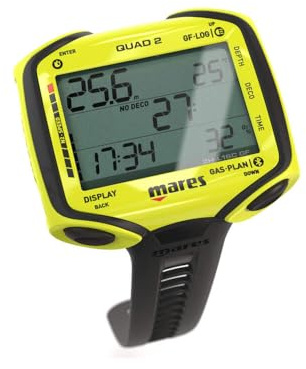 Mares Dive Computer Quad 2 (Amarillo)