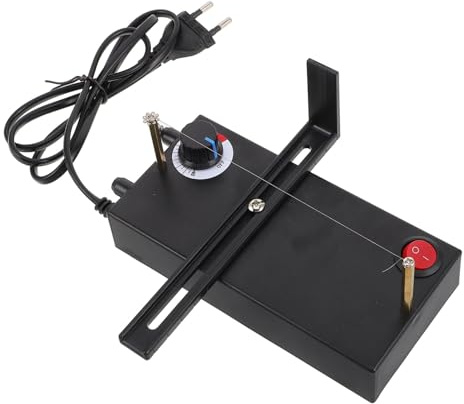 DIYEAH Cortador Eléctrico de Cinta Caliente - Ajustable Máquina de Portátil para Manualidades de Cuerda DIY Herramienta de y Segura para Cintas y Bandas Elásticas