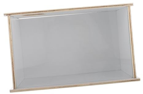 TOGEVAL Sandbad Für Hamster Dekorative Multifunktionale Sandbadebox Haushaltshamsterbadewanne Aus Acrylmaterial Praktisches Toilettenbad Für Kleine Haustiere Einfach Zu Reinigen
