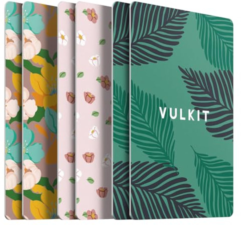 VULKIT Tarjetas de bloqueo RFID, bloqueador de tarjetas RFID delgado y protector de tarjetas sin contacto NFC para tu cartera y pasaporte para viajes, al aire libre, Combo, Lindo