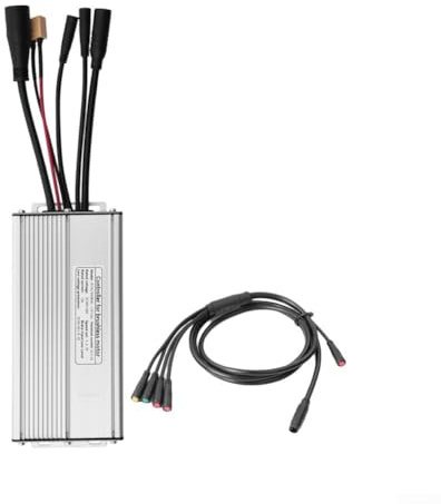 Volakebeing E-Bike Controller, 36V/48V 1000W Aluminium Alloy Electric Motor Brushless Controller, Sine Wave Controller for E-Bike Electric Bike Scooter Bicycle