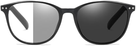IEYELUUK Selbsttönende Lesebrille mit Blaulichtfilter (2er pack), Einstärkengläser Leicht für Innen- und Außenbereich