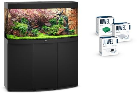 JUWEL Aquarium - Vision 260 Kombination Schwarz Premium-Bundle