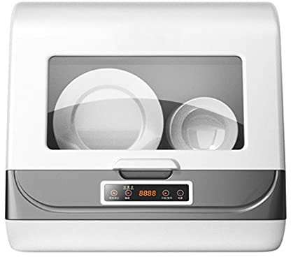 Lavavajillas pequeño de encimera, lavavajillas portátil, electrodoméstico Multifuncional de Gran Capacidad y versátil para el hogar, apartamento y el Cuidado del bebé. Inteligente, fácil de Instalar.