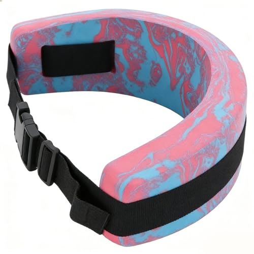 Schwimmgürtel – Pool-Trainings-Schwimmhilfe für Aqua-Jogging, ergonomische Blaue, 68 x 13,5 x 4 cm, Maße 190 g, leichtes, hochdichtes Eva-Schaumstück für Meerwasserpark-Fitness-