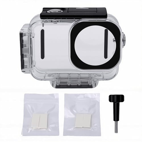 Fabater Custodia Rigida per ACTION 6, Custodia Protettiva Compatta Impermeabile, Supporto Magnetico a Sgancio Rapido, per Fotocamera Subacquea da 196,9 Piedi da Viaggio