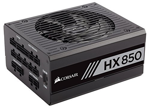 Corsair HX850 850 W Full Modular 80 Plus Platinum 135 mm Fan ATX Power Supply Unit - Black