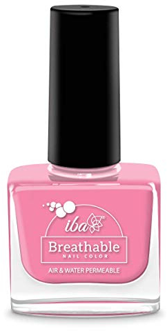 IBA Nagellack, atmungsaktiv, luft- und wasserdurchlässig, halal Wuzu-freundlich (B16 Pink Candy)