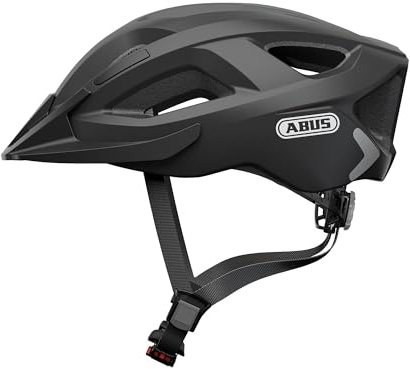 Abus unisex – vuxna ADURO 2.0 väghjälm, sammet svart, S