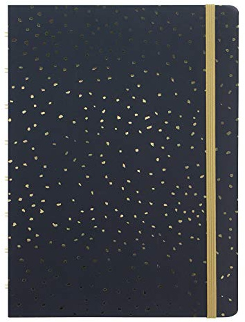 Filofax Confetti A5 Refillable Notebook in Charcoal, 115117