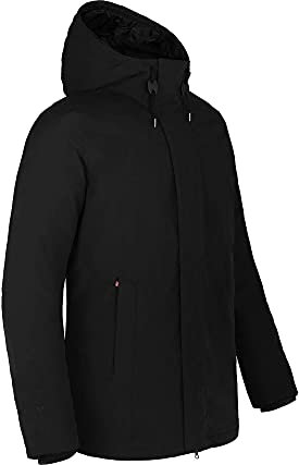 Bergson Jukka | Herren Winter-Parka, warm wattiert, 20000 mm Wassersäule, Innen Steppung, Black [900], 58 - Herren