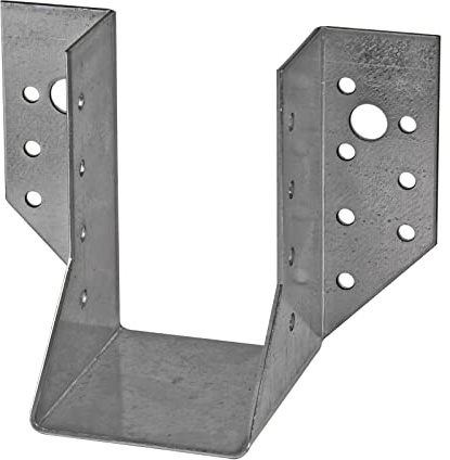 10x Balkenschuhe außenliegend 60x100x75x2.0 mm verzinkt | Holzverbinder | Pfostenträger | Balkenträger