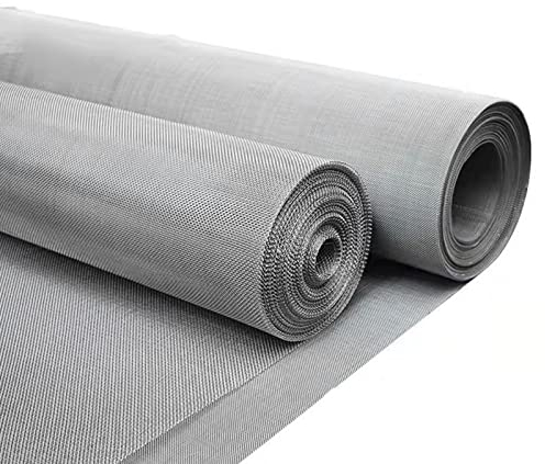Metallgitter Drahtgeflecht drahtgitter feinmaschig 16Mesh,vogelschutzgitter fliegennetz for Belüftung Schutzgitter Metall Wachmann Garten Bildschirm Schränke Filternetz Nagetier ( Size : 1x8m/3.28x26.