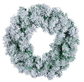 JStnana Christmas Wreaths for Front Door, Christmas Door Wreath Decorations Christmas Wreath Making Supplies Wreath Ring DIY Crafts Plain Wreath for Autumn Winter Holiday Wreath 30cm 40cm 50cm