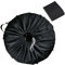 Funda Rueda Repuesto,Bolsas para Neumáticos,Cubierta para Rueda de Repuesto,Cubierta Universal de Ruedas de Repuesto,para vehículos comerciales,Automóviles,SUV,Diámetro 65cm,Negro(con Asa)