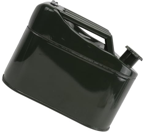 WEKADRIN Garrafa De Portable Bidón De Aceite Prueba De Tanque De Combustible Contenedor Metalico Fácil De Transportar