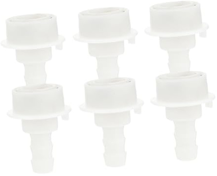 JEWEDECO Washing Machine Hose Joiner Kit 6pcs Faucet Adapter Parts for Garden Car and Kitchen Use