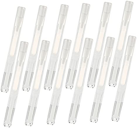 CALLARON 12pezzi Penna Per Per Unghie Vuota Tubetto Ricaricabile Per Nutriente Vuoto Per Liquido Adatto Per Uso e Personale