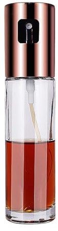 Pulverizador de aceite de oliva de 100 ml, botella pulverizadora, dispensador de aceite recargable para cocinar, barbacoa, ensalada, hornear, asar, botella de spray para el cabello