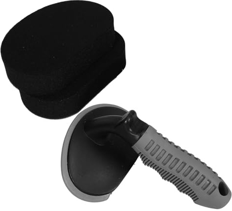 VALICLUD 2piezas Cepillo De Rueda para Coche Esponjas De Lavado para Autos con Mango Esponja Suave para Limpiar El Exterior del Vehículo Limpieza De Neumáticos y Llantas