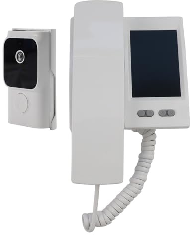 EpheyFIF Video Doorbell Intercom Wireless Door Phone with Monitor Dialogue Doorbell