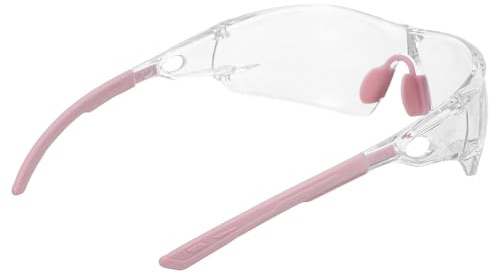 OUNONA Lunettes de Sécurité Anti-Buée Transparentes Coupe-Vent pour Femmes Protection Oculaire Haute Définition Poussière et Éclaboussures Légères et Confortables pour Chantier Moto
