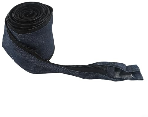 UrbanHui Gaine flexible durable avec chaîne de traction pour torche de soudage TIG, 4 mètres x 4 cm, pour chalumeau de coupe refroidi à l'air série 9 17, bleu, installation facile