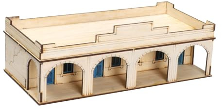 wisoolkic Holzpuzzle Baumodellbau, DIY Layout für Dioramen, Miniaturszenen, Ausstellungen und Spielsets – Alles selbst Bauen! 3D Holzmodellbau, Puppenhaus Ornament, Kuppeltür