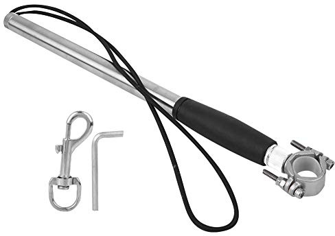 Hffheer Dog Bike Lead Hands Free Dog Exerciser Dog Bike Attachment Elastic Dog Walking Exerciser with Distance Keeper Fixator