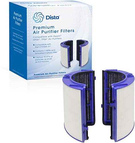 Dista Filter - Air Purifier Filter Replacement Compatible with Dyson HP06, TP06, PH01,PH02, (Part No.970341-01) for Dyson Pure Cool/Hot/Humidify CRYPTOMIC Tower Fan Purifiers (Qty 1)