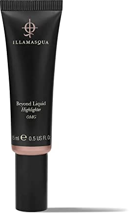 Illamasqua Beyond Liquid Highlighter - OMG | Dewy Jojoba oil Lightweight Vegan Cruelty-free