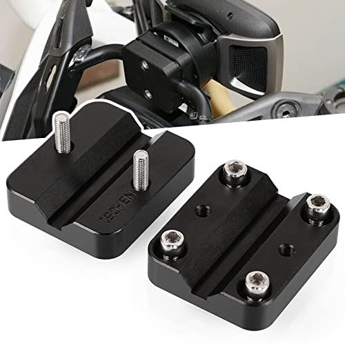 12 mm/16 mm Motorradhalterung Durchmesser Handy GPS Navigation Halterung Halter für R1200GS LC ADV R1250GS S1000XR CRF1000L F800GS (schwarz)