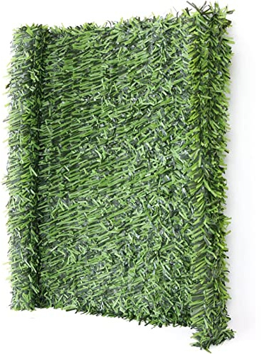 La zappa Siepe Artificiale anticaduta Ultra Coprente per Balcone e Recinzione (1.5 x 3 mt, Ultracoprente)