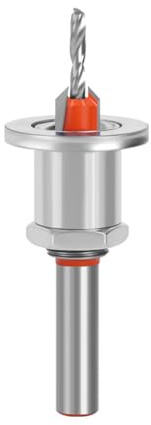 Foret À Fraise Réglable, Vis Supérieure, Foret Étagé Pour Le Travail Du Bois, Perceuse À Fraise, Vis Autotaraudeuse, Tête En Alliage, Foret Étagé Pour Le Bois,8 * 10 * 3.0