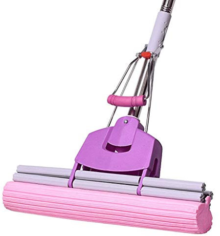 Trapeador - Trapeador de Esponja con Cabezal de Esponja súper Absorbente, Mango de Acero Inoxidable, Cabezal de trapeador Commemoration Day