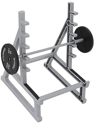 Squat Rack Pennhållare, Rolig Skivstång Pennhållare Ögonbrynspenna Ställ Makeup Borstställ Gym Tema Skrivbord Pen Organizer För Hemma Skolkontoret