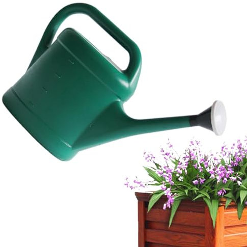 Gießkanne – 10 l Wasserkrug | ABS Grüne Gießkanne | Abnehmbarer Sprinkler mit Griff und langem Ausguss | Gießkanne für Innen- und Außenbereich | Gießkanne für Haus, Garten Pflanzen