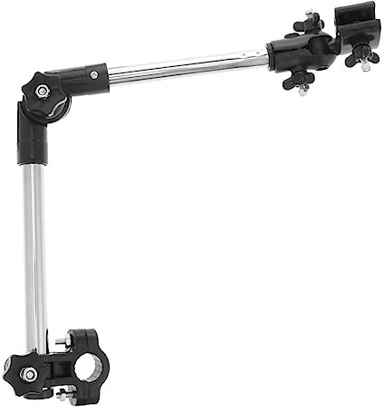 Gogogmee Folding Umbrella Holder for Bike Black Umbrella Stand Rack Retractable Bracket Organizer Stand Bicycle Holder