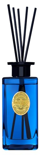 M&SENSE 300ml Raumduft Mittsommerabend Duft|Reed Diffuser mit 7 Duftstäbchen|Luxus Lufterfrischer für Badezimmer,Wohnung,Heimdekoration|Raumduft Stäbchen