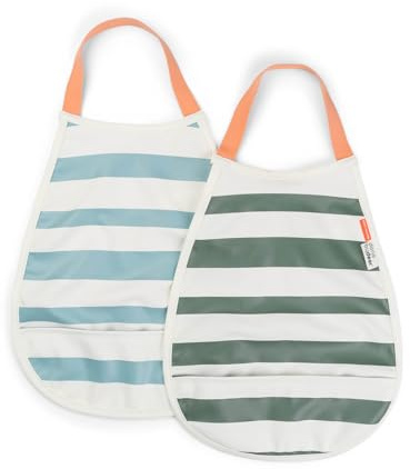 Done by Deer Lätzchen zum Überziehen – Wasserdicht, mit Auffangtasche & OEKO-TEX® zertifiziert