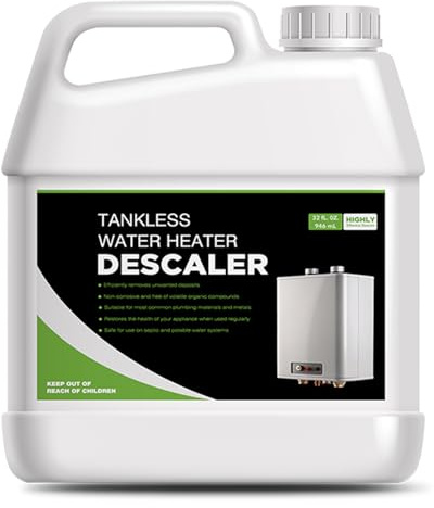 Descalcificador de calentador de agua sin tanque, descalcificador de alta calidad para sistemas de calentador de agua sin tanque, descalcificador altamente eficaz que restaura la eficiencia de