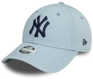 New Era WMNS Metallic Logo 9Forty Adjustable Damen Cap NY Yankees Hellblau, Size:OneSize