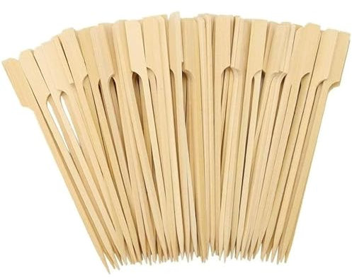 300 Pcs Bamboo Paddle Skewers 9CM, for Drinks, Bamboo Skewers, Cocktail Garnish Accessories