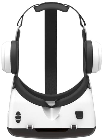 Hogvinnatil Cuffie per realtà virtuale, occhiali per realtà virtuale | Realtà virtuale telefono cellulare HD occhiali 3D | Occhiali luce anti-blu per bambini e adulti