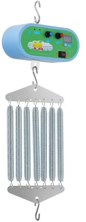 LKHDONG Federwiege Motor mit Controller, Elektrische Babyschaukel Controller Motor bis 20kg/44lbs, Hängende Babywippe Federwiegenmotor mit Timer und Einstellbare Geschwindigkeit, Kein Geräusch