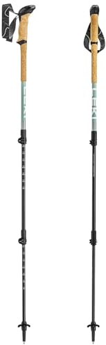 LEKI Makalu Lite Wanderstöcke für Damen und Herren, leicht, verstellbar, aus Aluminium (90-135 cm) mit Trekkingteller