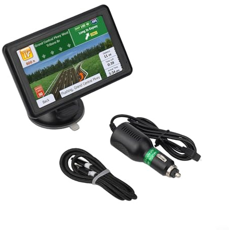 Navigatore GPS touch screen da 5 pollici, memoria interna da 8 GB, compatibile con IGO Primo Maps (Australia)